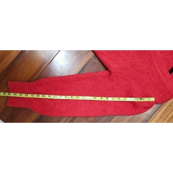 Paris Atelier & Other Stories Women's Cardigan Sweater- Red- Size M - Picture 11 of 12